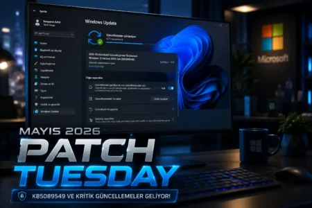 Mayıs 2026 Patch Tuesday: Windows 11 KB5089549 Geliyor