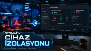 Microsoft Defender Otomatik Cihaz İzolasyonu Test Ediyor