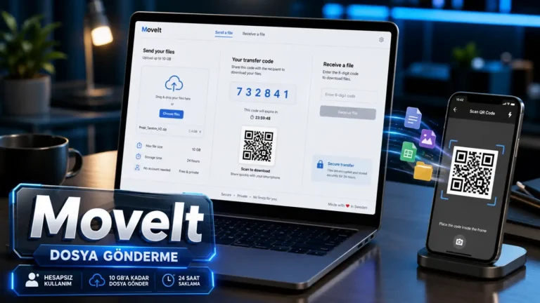 MoveIt Dosya Gönderme: 10 GB Ücretsiz Transfer