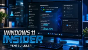Windows 11 Build 29585 ve 28020.2075 Yayınlandı