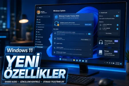 Windows 11 build 29591 ile Gelen Yeni Özellikler