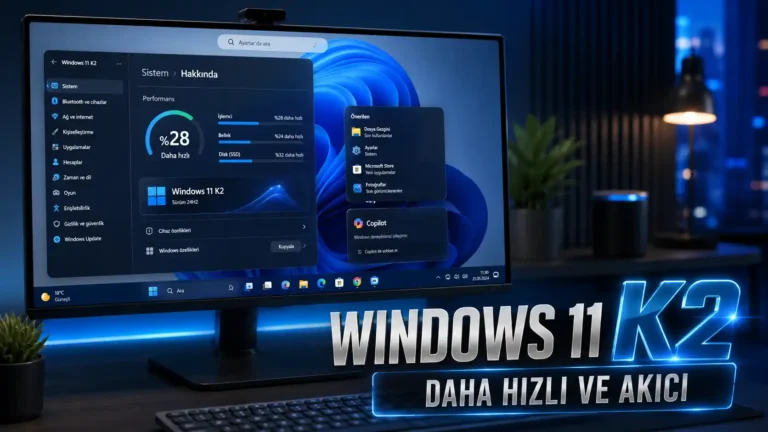 Windows 11 K2 Güncellemesi ile Gelen Yenilikler