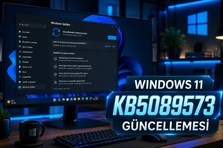 Windows 11 KB5089573 ile Gelen Yeni Özellikler
