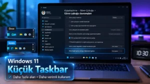 Windows 11 Küçük Taskbar Özelliği Geri Döndü