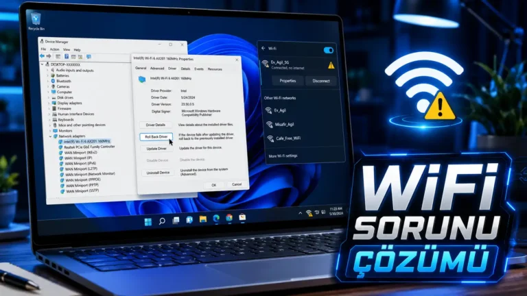 Windows 11 WiFi Sorunu: Güncelleme Sonrası Çözümler