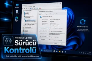 Windows Update Grafik Sürücüsü Güncellemesinde Yeni Dönem