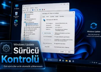 windows update grafik sürücüsü