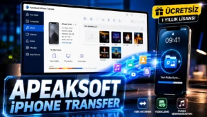Apeaksoft iPhone Transfer Ücretsiz Lisans