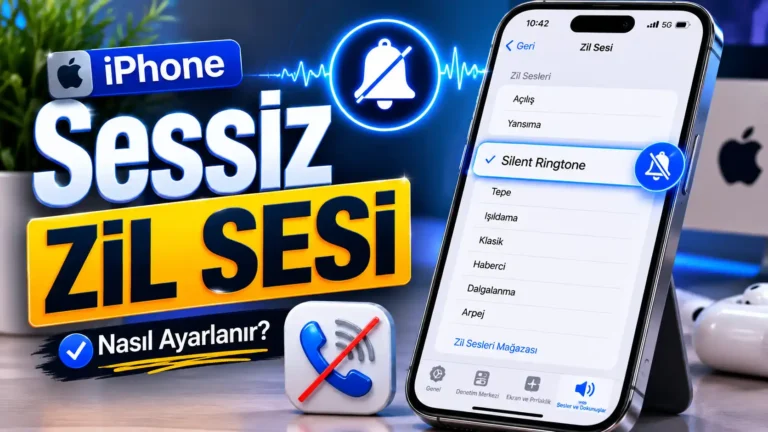 iPhone Sessiz Zil Sesi Nasıl Ayarlanır?
