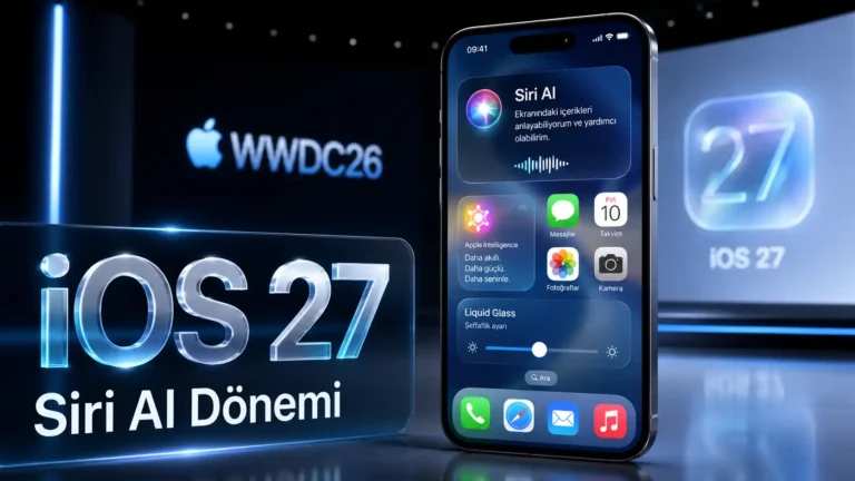 iOS 27 Tanıtıldı: Siri AI, Apple Intelligence ve Daha Fazlası