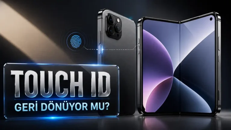 iPhone Ultra Touch ID ile Gelebilir: Face ID Neden Yok?