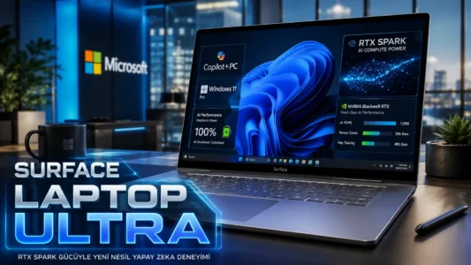 Surface Laptop Ultra Özellikleri ve İlk Detaylar
