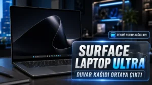 Surface Laptop Ultra Duvar Kağıdı Ortaya Çıktı