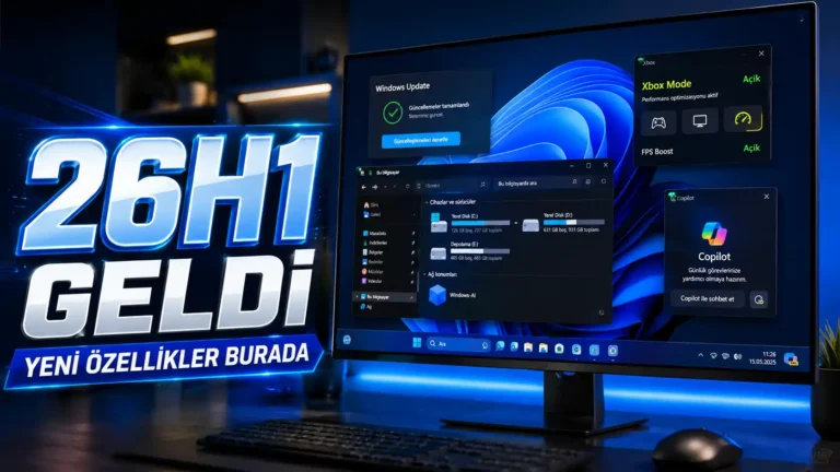 Windows 11 26H1 Build 28000.2269 Yayınlandı: İşte Tüm Yenilikler