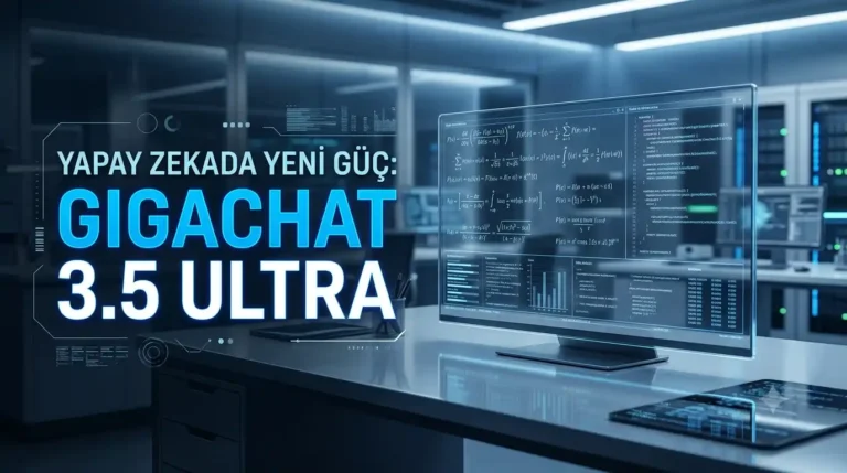 Sber, GigaChat 3.5 Ultra’yı Tanıttı: Matematik, Kodlama ve Uzun Doküman Analizinde Neler Değişti?