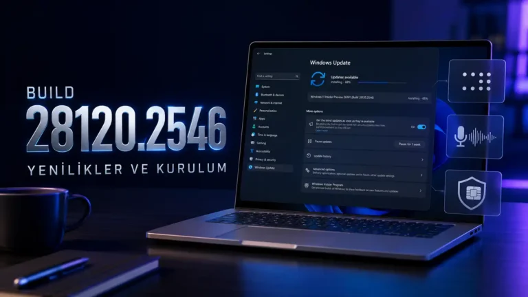 Windows 11 Build 28120.2546: Yenilikler ve Kurulum
