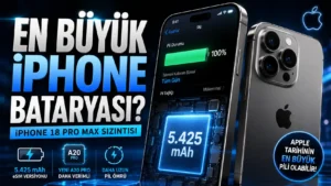 iPhone 18 Pro Max Bataryası Sızdırıldı: Apple Tarihinin En Büyük Pili Olabilir