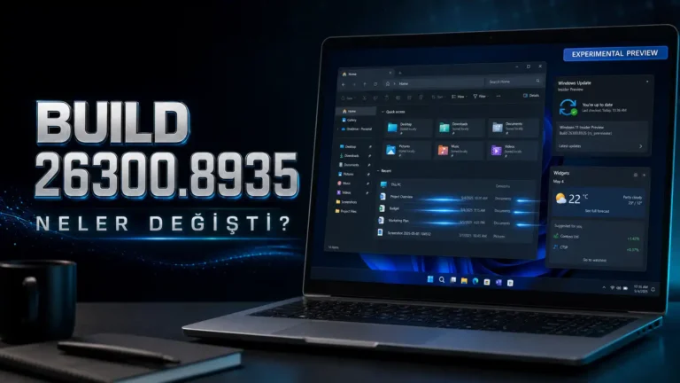 Windows 11 Build 26300.8935: Neler Değişti?