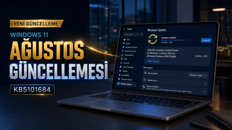 Windows 11 KB5101684 Güncellemesi: Neler Değişiyor?
