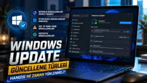 Windows güncelleme türleri